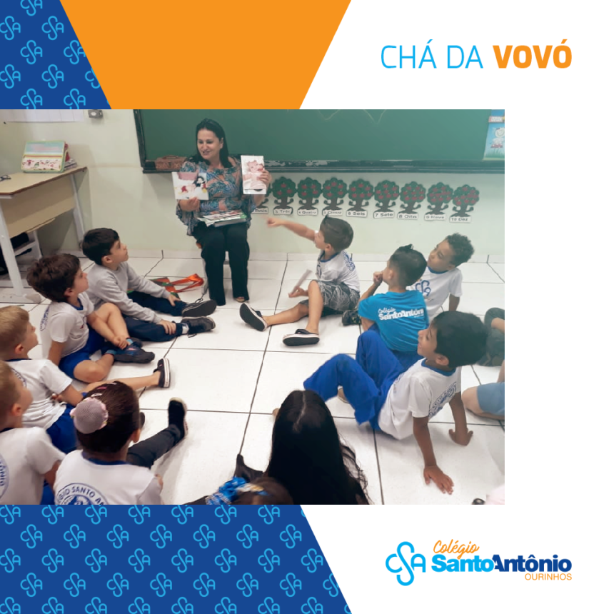 ‘Chá da Vovó’ é realizado no Colégio Santo Antônio