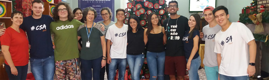 Colégio Santo Antônio realiza ação social em prol da Casa Arco Íris