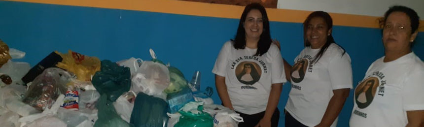 Alimentos arrecadados na Cantata de Natal foram repassados para entidades assistenciais