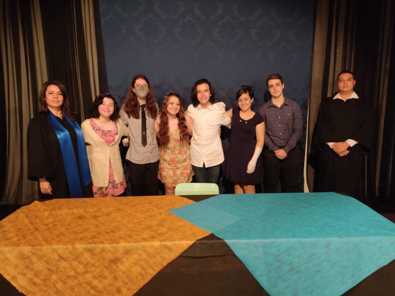 Alunos que protagonizaram o Júri Simulado